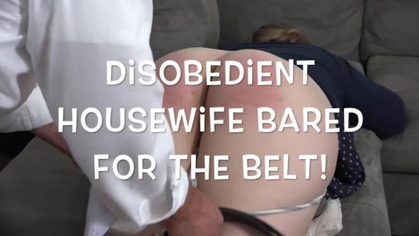 Disobedient Housewife Bared for the Belt 1080p
