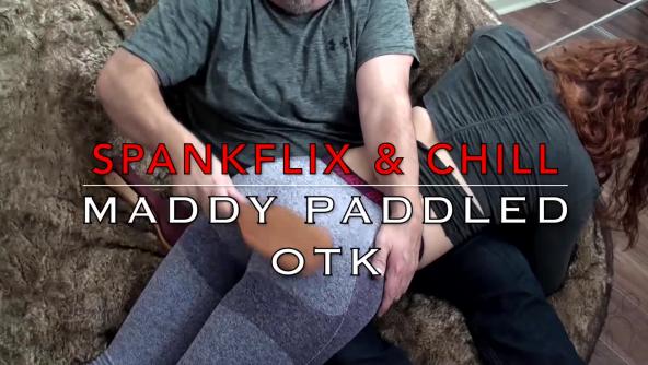 SpankFlix and Chill - Maddy Paddled OTK - 720p