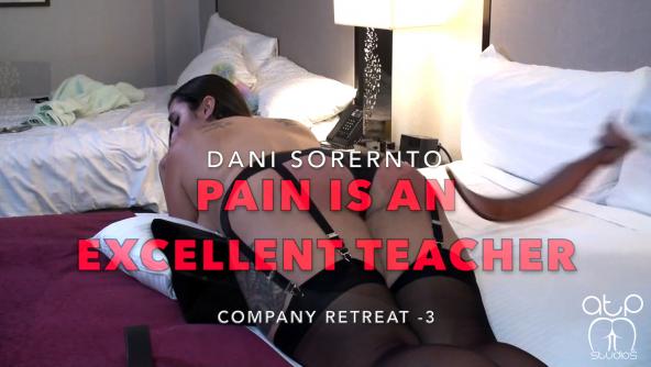 Pain is an Excellent Teacher - Dani Sorrento Company Retreat 3 - Strapping - 1080p