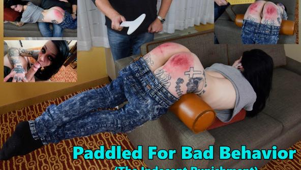 Paddled For Bad Behavior (The Indecent Punishment) - MP4 1920x1080