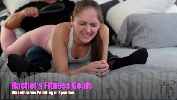 Rachel’s Fitness Goals - Wheelbarrow Paddling in Spandex - 1080p