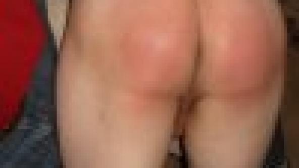 Alan goes Over His Real MOMS Knee Again One on ONE this is a Real Spanking Caught on Film
