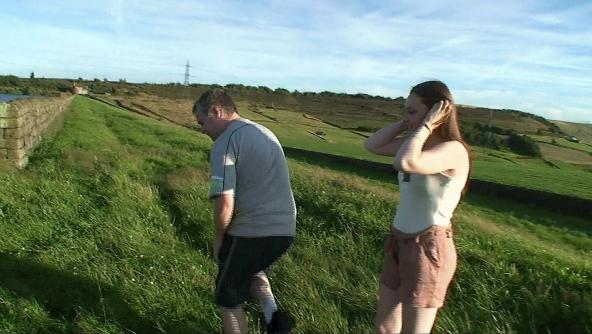 Sophie's Shoulder Ride In Field
