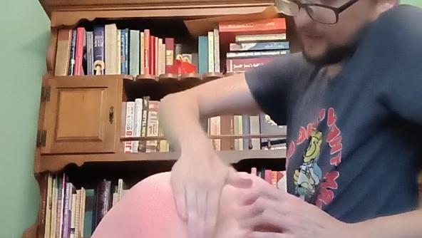 Vape Punishment! (OTK, Hairbrush, Anal Discipline, Straddling, Time-Out)