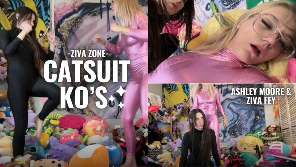 HD/ Ziva Fey - Catsuit KOs With Ashley Moore