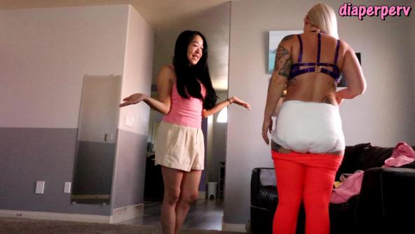 Elana Bunnz diaper groped and teased for incon