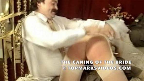 The Caning of The Bride - Part 1 of The Caning of The Shrews Featuring Luna Winter as the Bride and Timothy Green as the Groom from Top Marks Videos