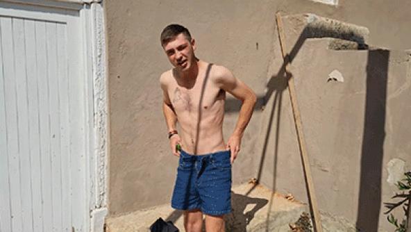 Mitch Suspended Caning