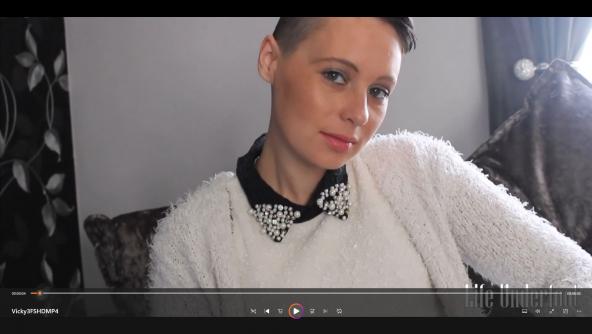 Vicky #3 High Heel Pumps and Fishnet Stockings  HD - MP4 Version