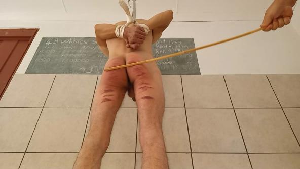 Ryker Gets A Caning