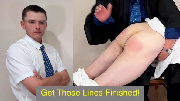 Get those lines finished! Featuring Josh 