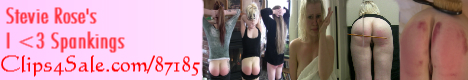 STEVIE ROSE'S I HEART SPANKINGS! Banner